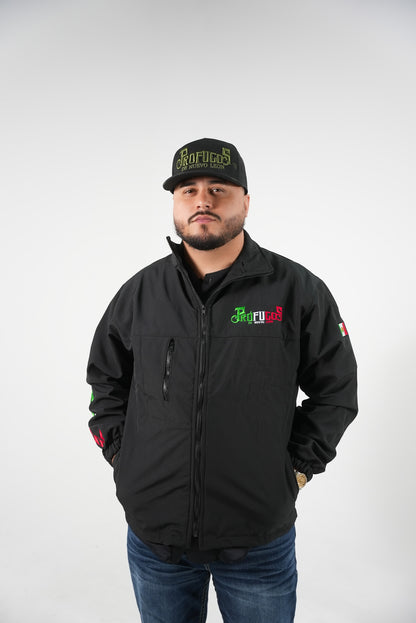Prófugos Camo/Green/Black Snapback